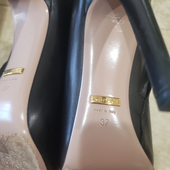 Gucci Leather Ankle Boots - Picture 8 of 16